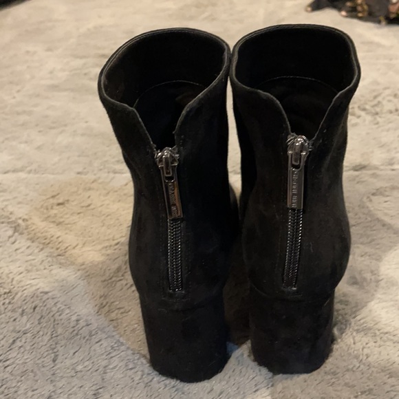 Gianni Bini Black Suede Booties size 8.5 - Picture 3 of 5